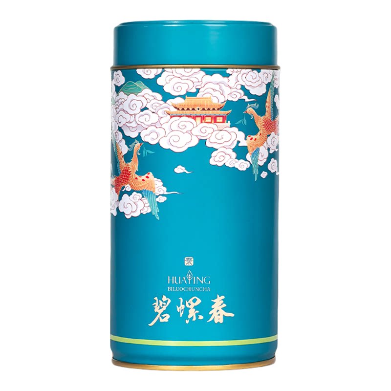 大商茶园花影碧螺春铁罐100g口粮茶
