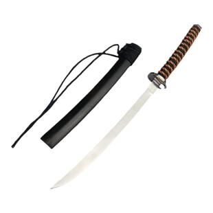 秋叶武士小刀高硬度锋利家用水果刀户外便携手把肉刀收藏把玩刀具