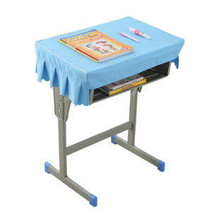 学生桌布桌罩课桌套罩60*40书桌垫写字台桌垫天蓝色ins防水定制