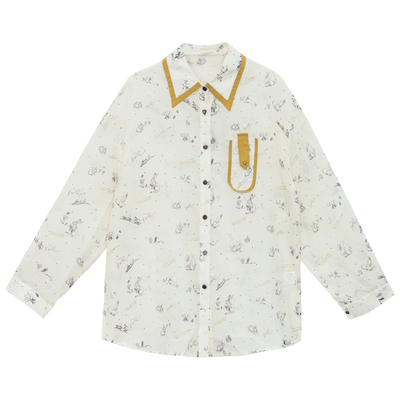 瑞尔复古防晒衬衫女2025夏季新款