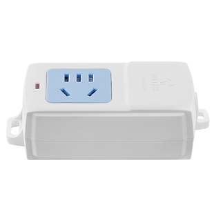 公牛无线小型插座家用自接线排插查多孔多用迷你不带线插板弱电箱