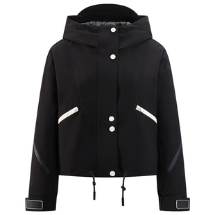 【多色】库恩玛维工装短款羽绒服女装2024年冬季新款90白鸭绒外套