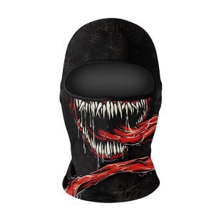 小丑全脸面罩摩托车骑行头盔透气吸汗防风晒保暖围脖夏季冰丝头套