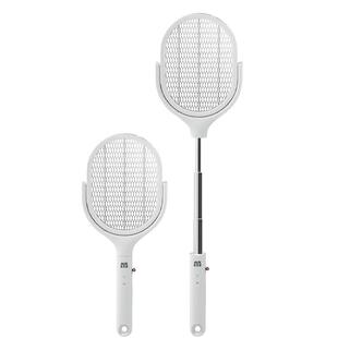 奥克斯2026年新款电蚊拍充电式家用可伸缩折叠超强力灭蚊子拍苍蝇