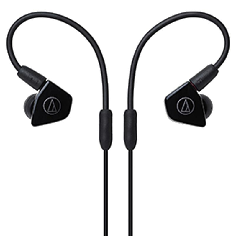 铁三角耳机有线入耳式高质量手机重低音线控耳麦LS50IS