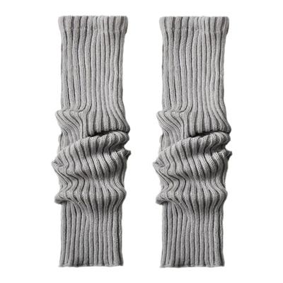 加厚保暖雪地靴堆堆小腿袜套