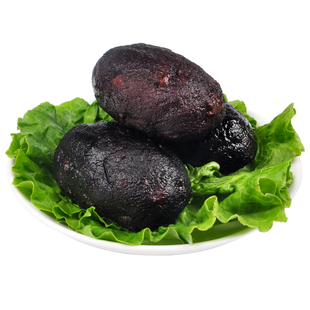 湖南省湘西土特产怀化农家手工猪血豆腐丸子邵阳宝庆血粑柴火食用