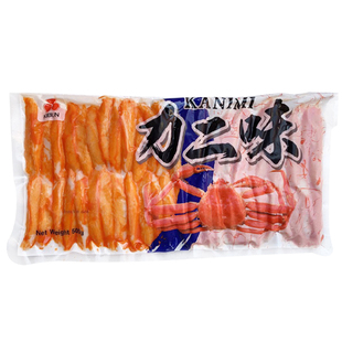 泰国进口纪文力二味松叶蟹柳蟹香鱼柳日式寿司料理火锅冷冻食材