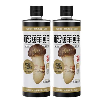 松鲜鲜一品鲜代替0添加酱油生抽