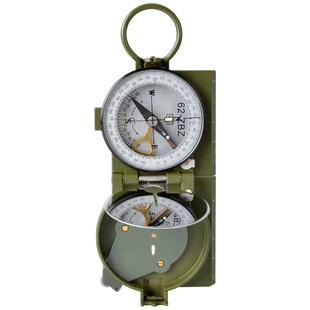 62式指南针便携式专业户外车载多功能海拔地质罗盘测距战术指北针