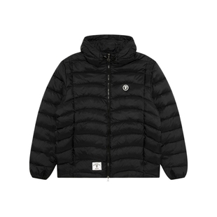 Aape联名NOMANUAL男装爆裂字母印花排骨羽绒服外套9775XXP