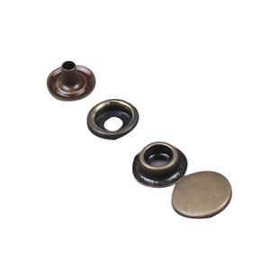 进口纯铜强力四合扣黄铜201 633 655 831古铜色扣 高档皮具 配扣