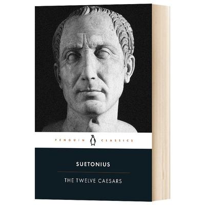 英文原版 The Twelve Caesars 十二凯撒 经典小黑书系列 Suetonius 英文版 进口英语原版书籍