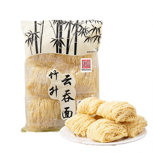 刘裕大东行港式竹升鸡蛋面云吞面非油炸450g独立小包装方便速食面
