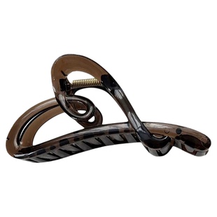 许我耀眼赵露思许妍同款爱心抓夹高级感后脑勺盘发鲨鱼夹发夹头饰