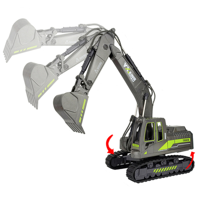 工程车生日装饰礼物摆件玩具车