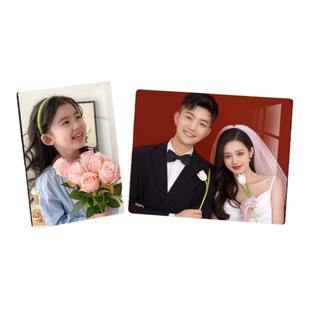 相框摆台定制洗照片放大相片打印做成加相册水晶婚纱照写真挂墙