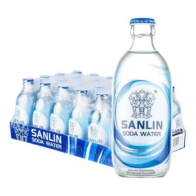 三麟0糖0卡苏打水335ml*24瓶