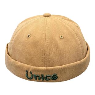 儿童帽子春秋款男童洋气地主帽宝宝雅痞帽一岁女童夏季薄款瓜皮帽