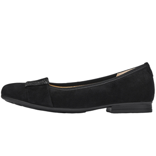 Gabor德国嘉步42463单鞋 时尚反绒浅口一脚蹬休闲单鞋