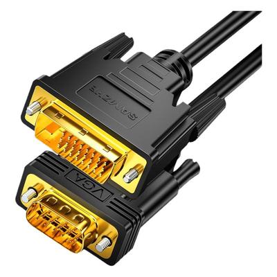 山泽DVI24+1/5转VGA电脑显示器线