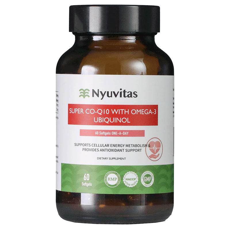 新西兰Nyuvitas辅酶q10还原型软胶囊男女备孕心脏保护内源性泛醇