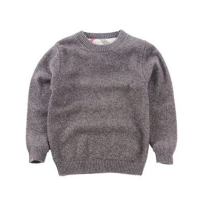 儿童毛衣男童羊绒衫纯色打底衫