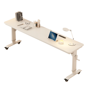 电动升降桌智能实木电脑桌家用卧室学习桌书桌可升降办公桌工作台
