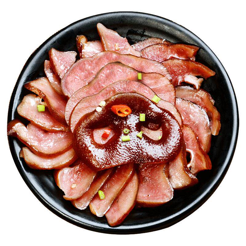四川特产烟熏风干腊味500g腊猪嘴