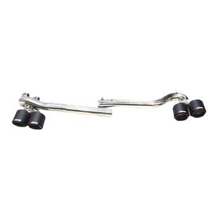 适用于宝马5系F10F18排气管改装520525li530升级四出不锈钢碳纤尾