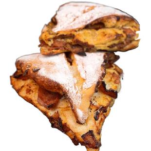 清晨里 法式三角培根硬欧包面包咸口主食代餐营养饱腹复热速食