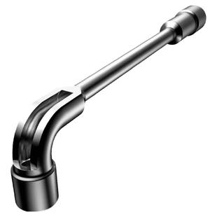 L型穿孔扳手双头两用套筒扳手烟袋扳手7字弯头外六角套筒