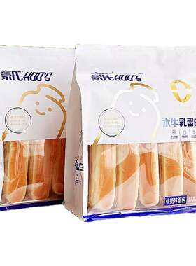 豪氏水牛乳蛋白棒460g奶香味面包营养早餐下午茶糕点奶酪夹心面包