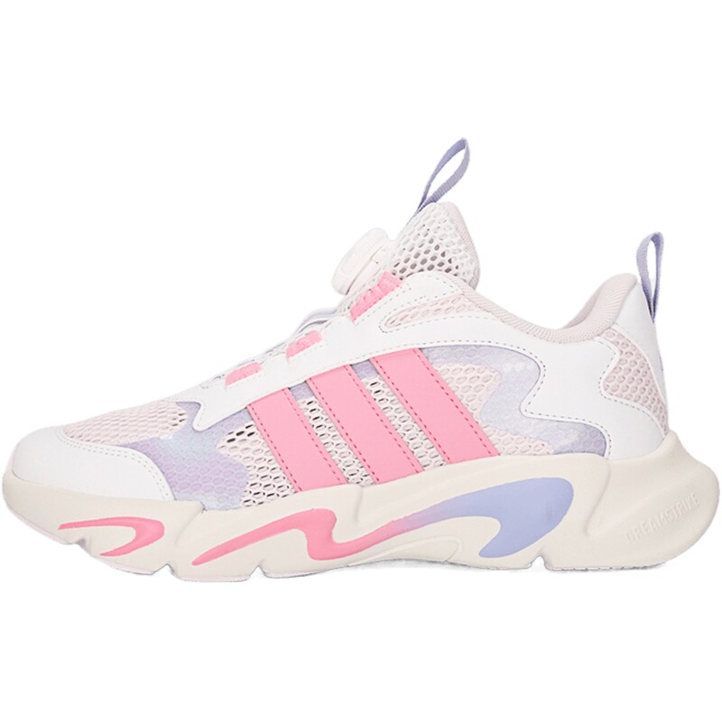 Adidas阿迪达斯儿童PLAYFLEX HABU K旋钮运动训练跑步鞋KJ4232