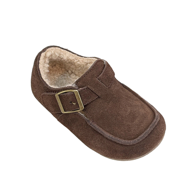 磨砂皮儿童勃肯棉鞋保暖韩版