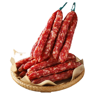 广式香肠腊肠煲仔饭甜酒味香肠3分瘦浙味香肠广味特产400克