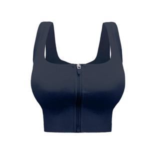 前拉链运动内衣女防震防下垂跑步聚拢美背背心式瑜伽服健身房文胸