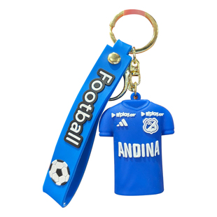 欧洲杯球衣钥匙扣跨境卡通公仔书包挂件球星周边小礼品汽车钥匙链
