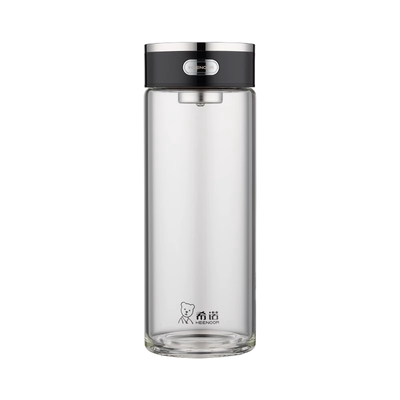 希诺单层玻璃杯大容量便携泡茶杯