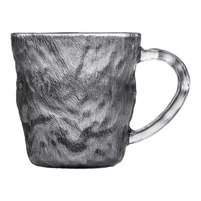 U Mi LIVING·锤纹 | 杯具日式冰川纹玻璃杯高颜值茶杯耐高温纯色