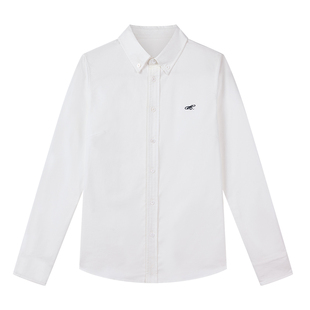 达佳诗白色上衣女高级感衬衫女款2026新款通勤轻职场春季内搭衬衣