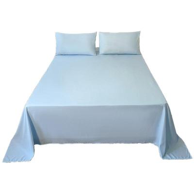 宿舍化纤床单柔软透气三件套