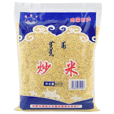 蒙海丰手工蒙古炒米原味奶茶伴侣