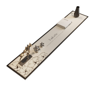 小香风电视柜桌垫轻奢高级感免洗餐边柜盖布鞋柜酒柜台面保护垫子