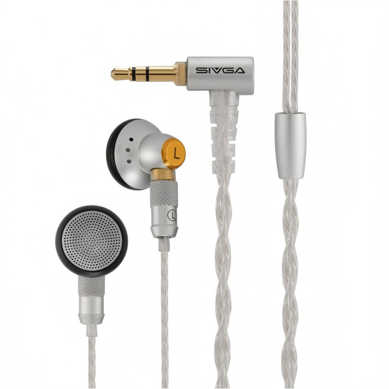 SIVGA M260 14.2mm复合生物振膜平头塞HIFI有线耳机MMCX可换线