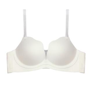 斯米莱内衣女小胸聚拢无痕文胸内裤套装无钢圈收副乳上托性感胸罩