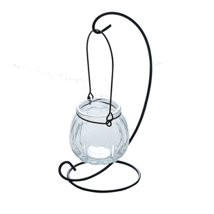 微景观生态瓶铁架挂架迷糊娃娃吊篮铁艺吊瓶支架挂钩花架置物架