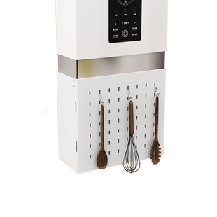 燃气热水器管道洞洞板装饰遮挡箱壁挂炉遮挡罩厨房煤气遮丑免打孔