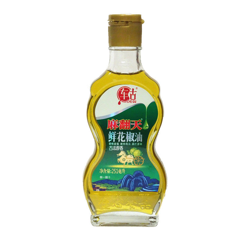 车古麻翻天鲜花椒油251ml包邮