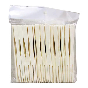 水果叉长柄叉子家用 欧式 时尚创意宝宝儿童水果签一次性竹叉小叉